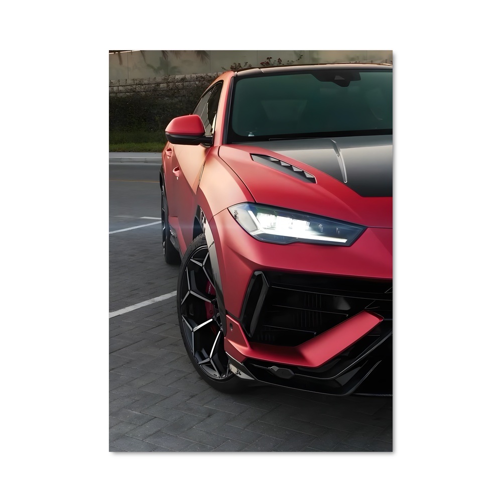 Poster Urus Rouge Passion